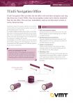 Thumbnail: TUnIS Navigation Office Data Sheet