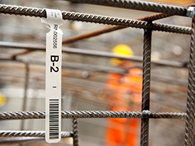 A Label on a wireframe