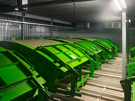 Storaging of molds